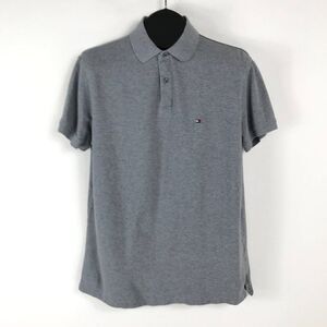 Tommy Hilfiger The 1985 Classic Fit Polo Shirt Men's Large Gray Casual Golf